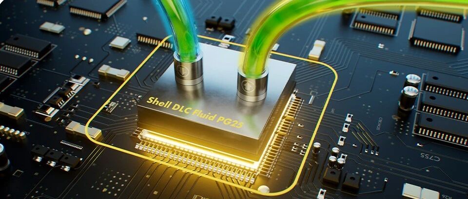 Shell DLC Fluid PG25冷板式冷却液应用示意图